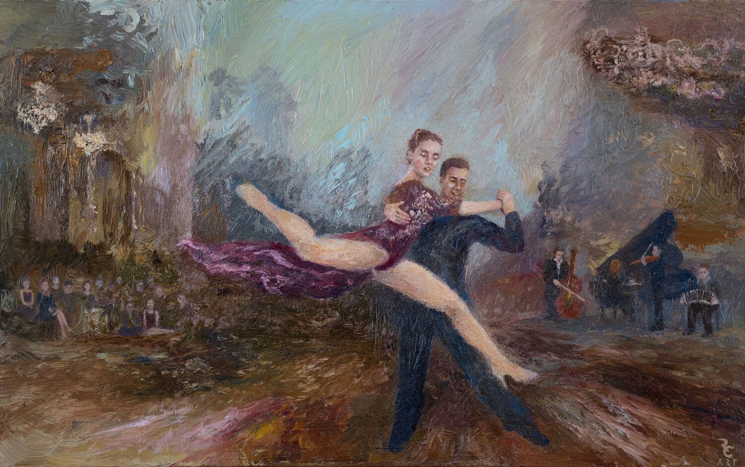 Fantasia Richard Chiang Original painting for sale