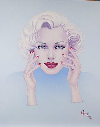 Read my mind by Katalin Nemethy, Painting for Sale on Select
