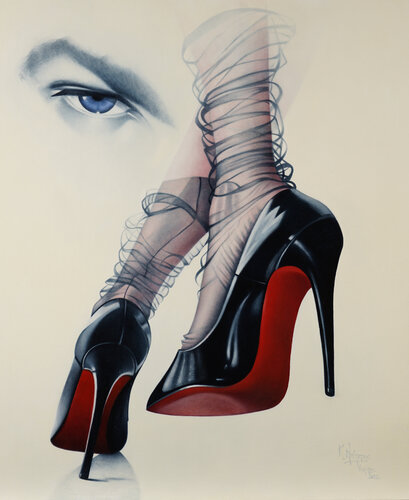 My life my choice by Katalin Nemethy, Painting for Sale on Select