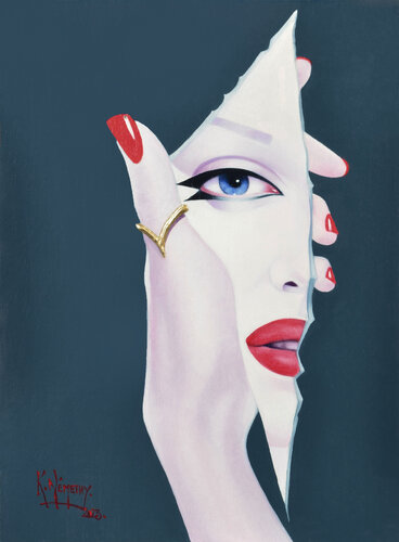Broken Vision 1 by Katalin Nemethy, Painting for Sale on Select
