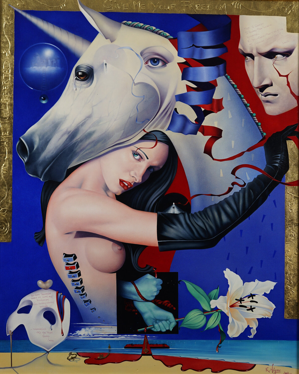Libertad Katalin Nemethy Original painting for sale