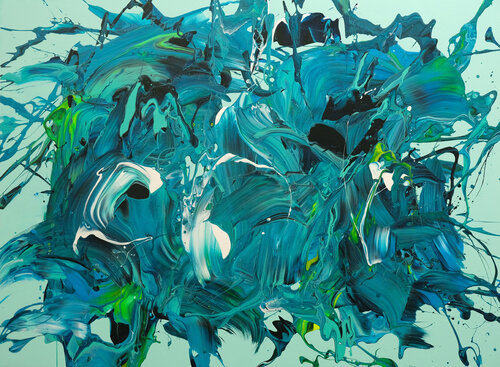 Summer Fantasy III by Behshad Arjomandi, Painting for Sale on Select