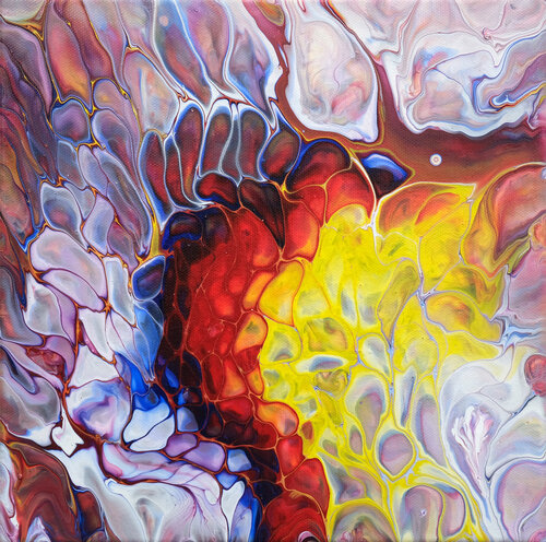 Fantasia by Behshad Arjomandi, Painting for Sale on Select