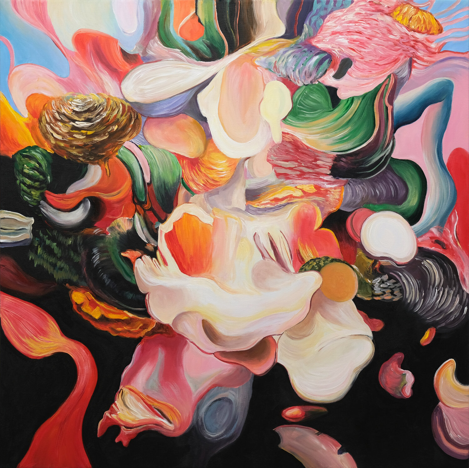 Anatomy of a Dream Behshad Arjomandi Original painting for sale
