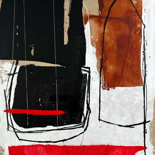 Symphony No. 5 by Mario Henrique, Painting for Sale on Select
