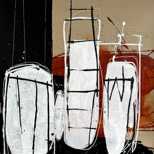 Symphony No. 6 by Mario Henrique, Painting for Sale on Select