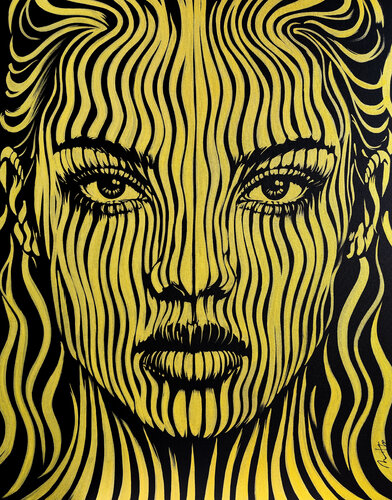 Flux No. 3, Series I by Mario Henrique, Painting for Sale on Select