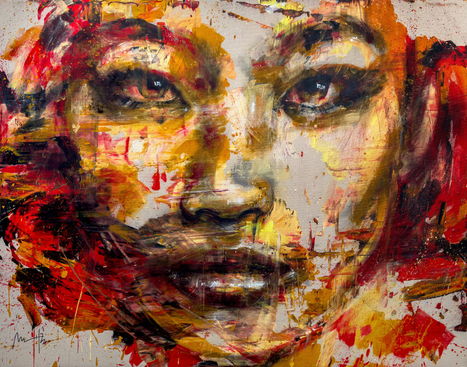 Fervens Mario Henrique Original painting for sale