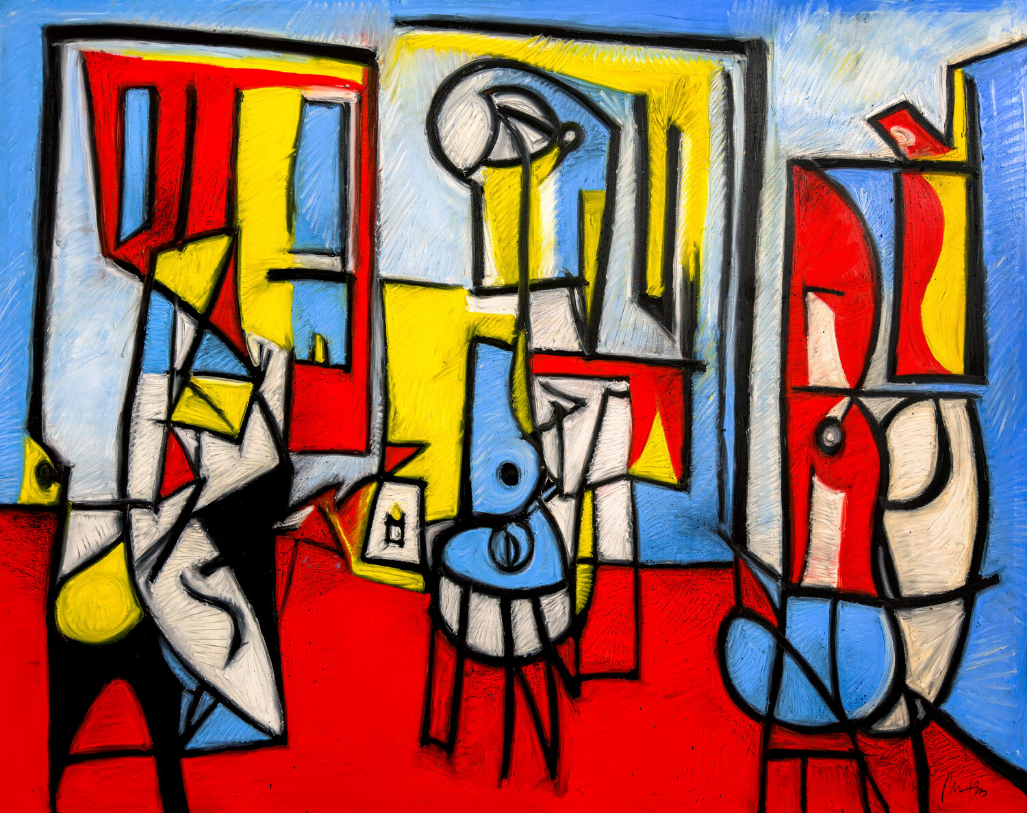 Atelier Mario Henrique Original painting for sale