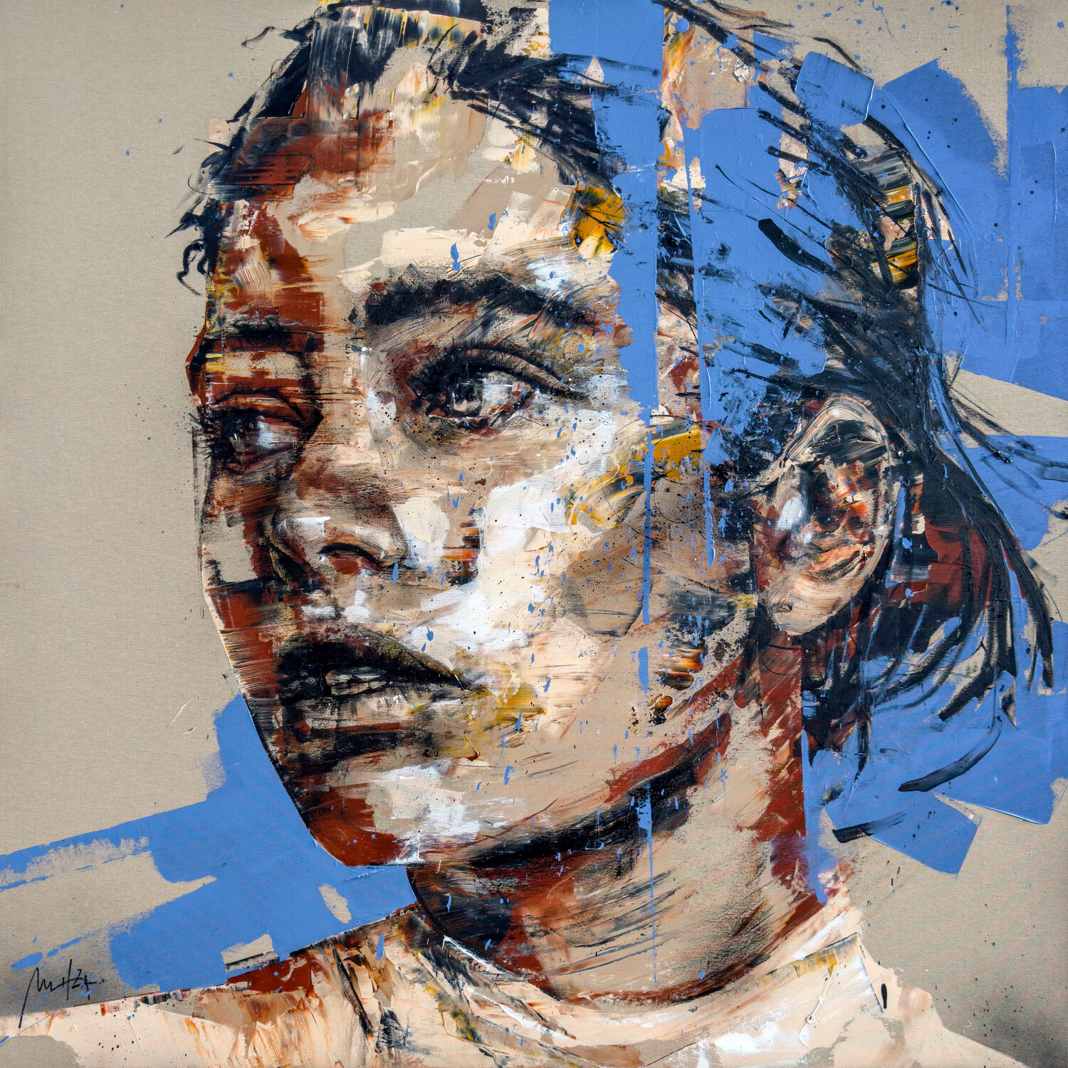 Voices In The Wind Mario Henrique Original painting for sale