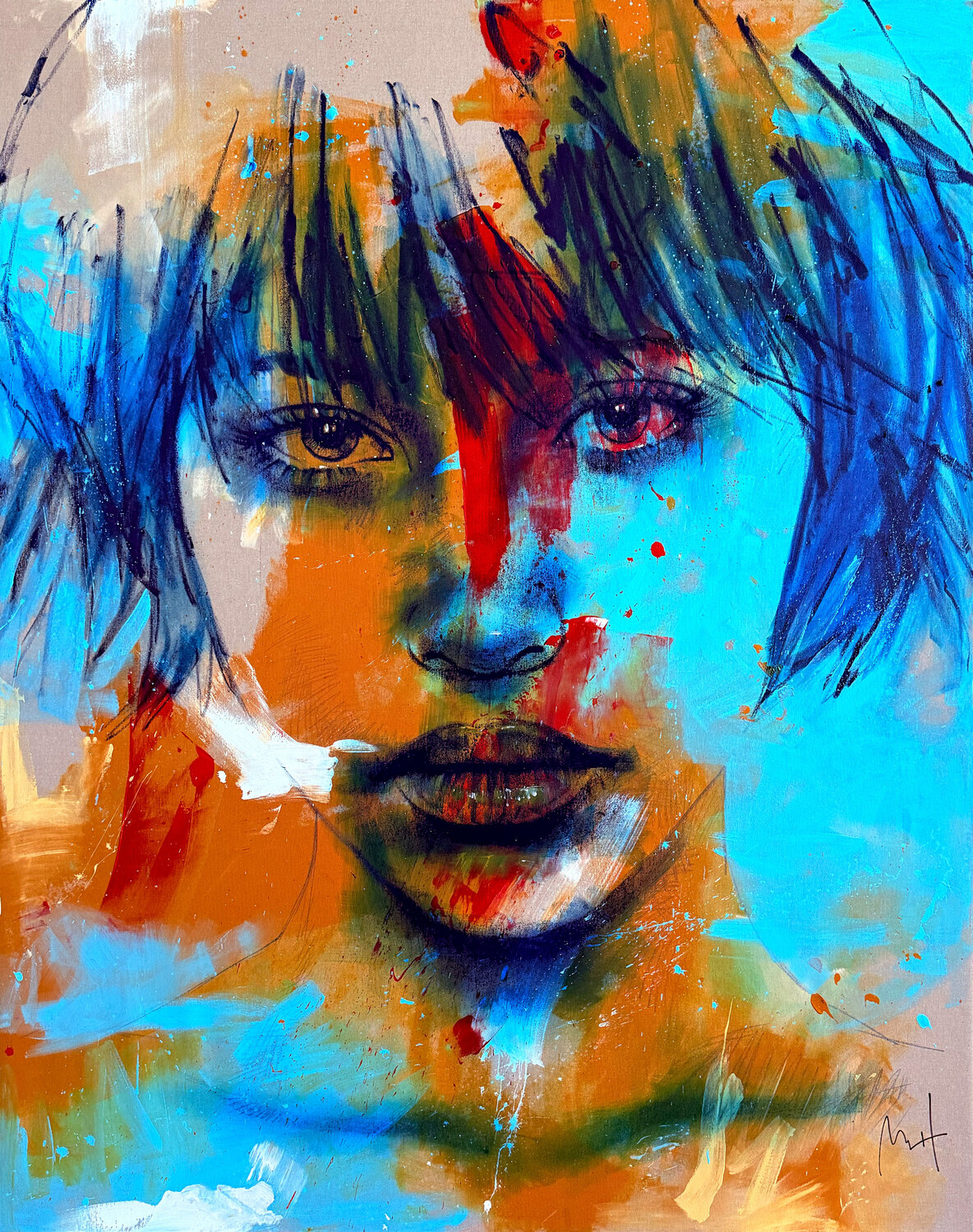 Somnium No. 6, Series XVI Mario Henrique Original painting for sale