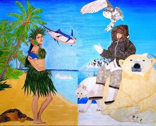 Sanctuaires 3 by Victoria Stagni, Painting for Sale on Select