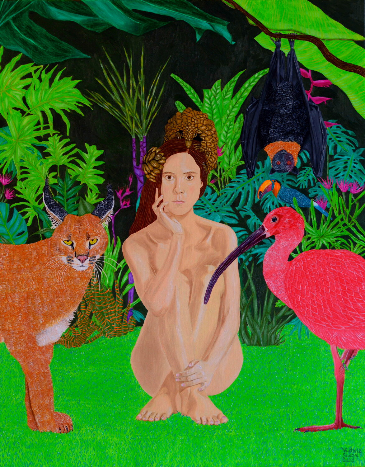 Non comestibles Victoria Stagni Original painting for sale