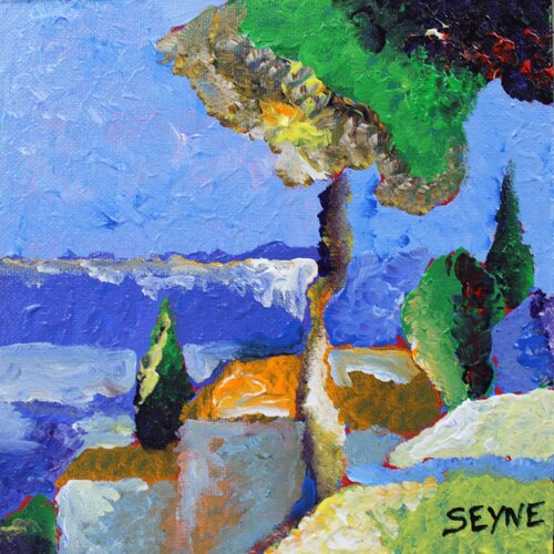 AZUR BONHEUR by David Onen, Painting for Sale on Select