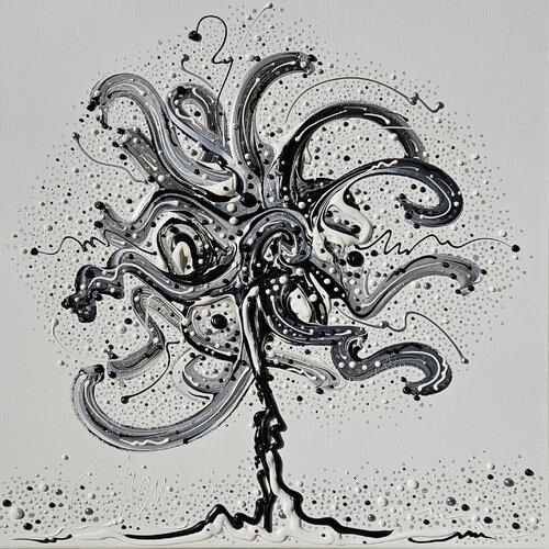 l'Arbre et la Grâce by David Onen, Painting for Sale on Select
