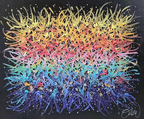 Solstice Coloré by David Onen, Painting for Sale on Select