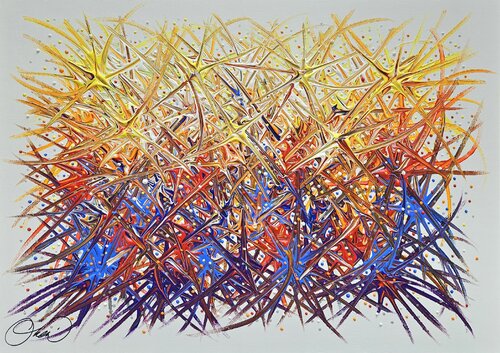 Puissances Colorées by David Onen, Painting for Sale on Select