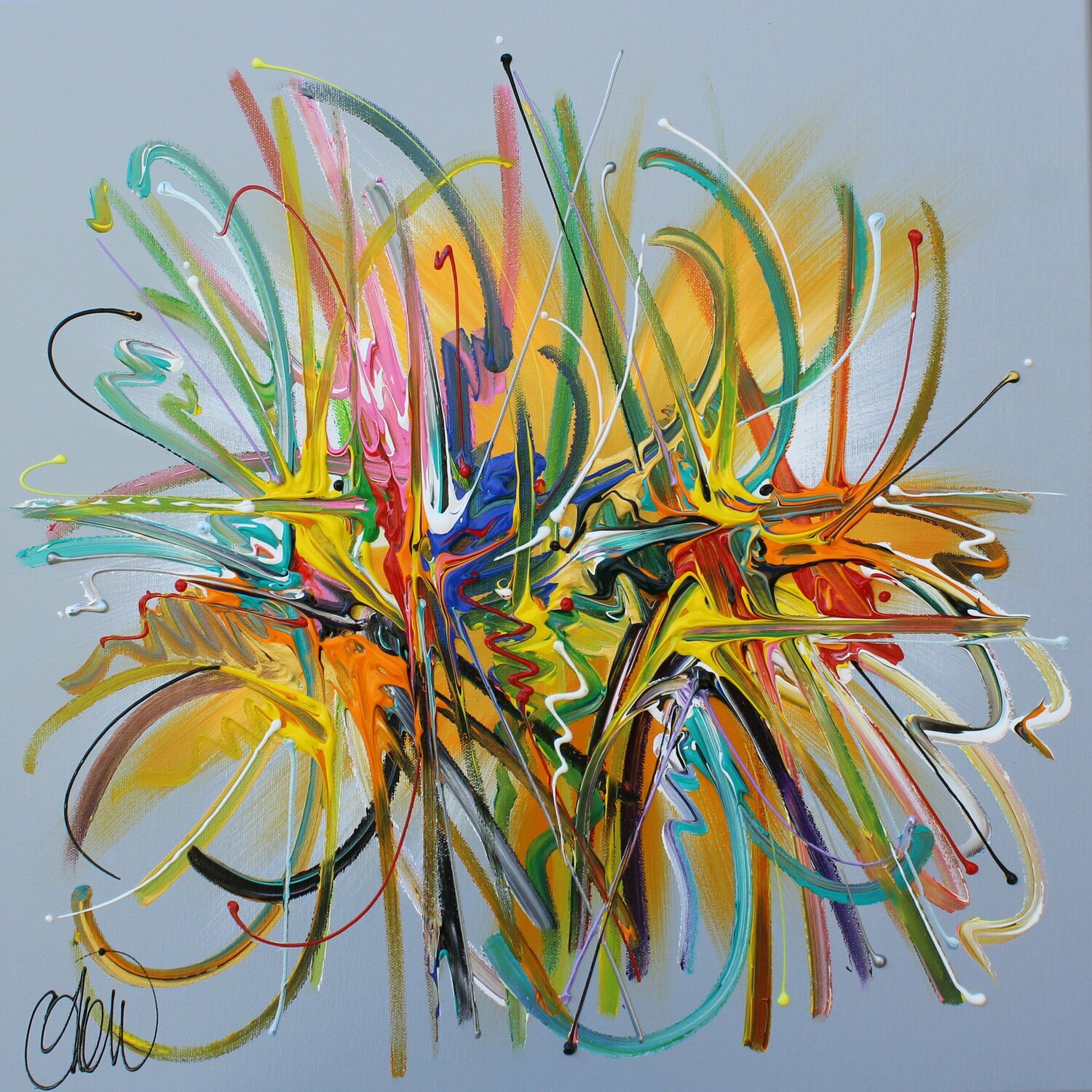 LES COULEURS DU SOLEIL David Onen Original painting for sale