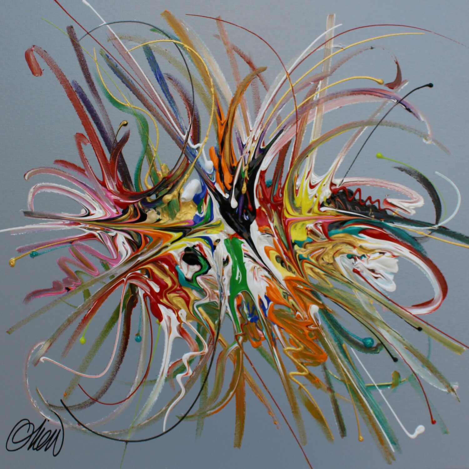 LA PUISSANTE TENDRESSE David Onen Original painting for sale