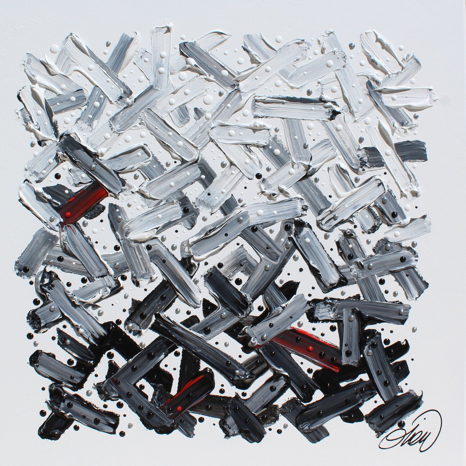 LES DROITES David Onen Original painting for sale