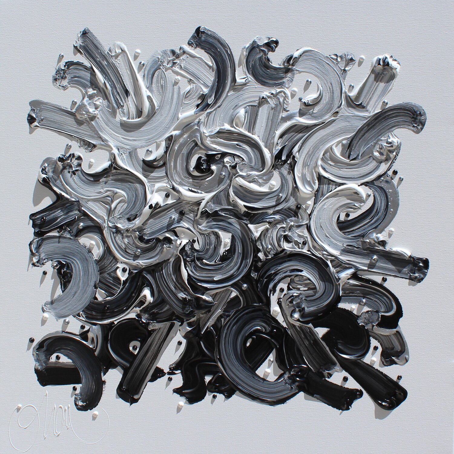 CLARETE ET OBSCURITE David Onen Original painting for sale