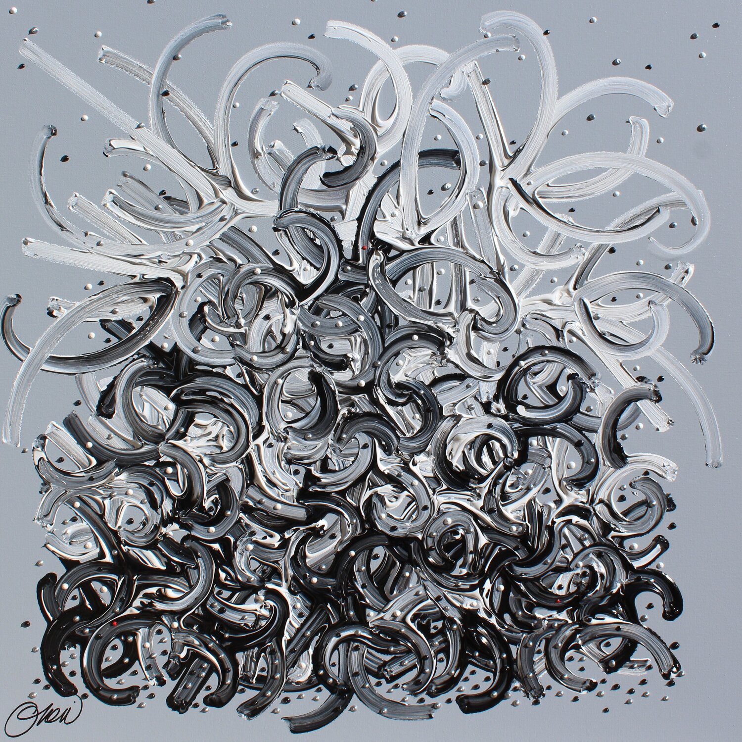 AU DELA DES CIEUX David Onen Original painting for sale