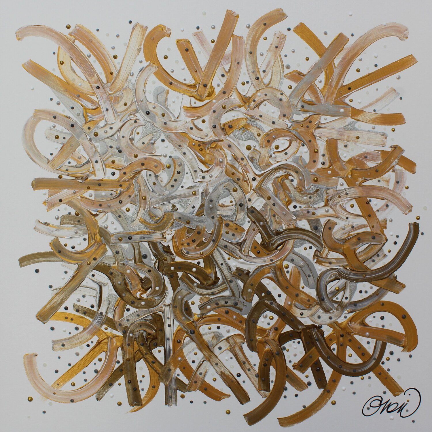 LES CHEMINS DE LA NOBLESSE David Onen Original painting for sale