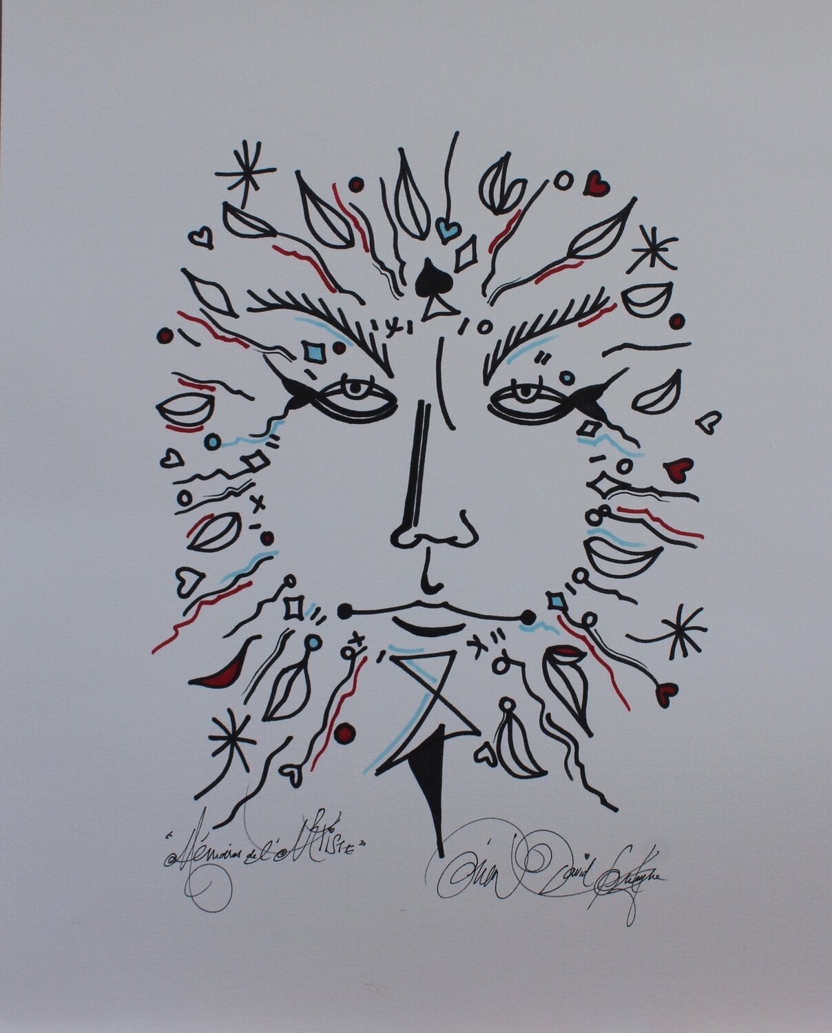 MEMOIRES DE MATISSE David Onen Original painting for sale
