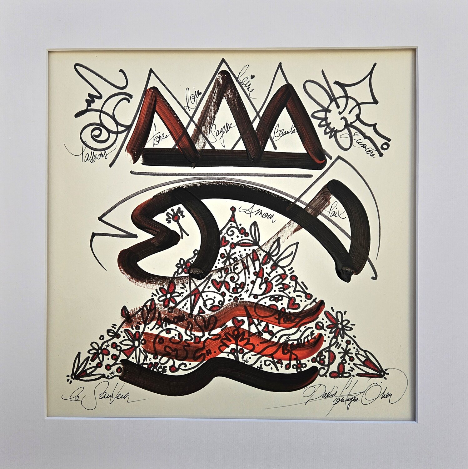 Le Sauveur David Onen Original painting for sale