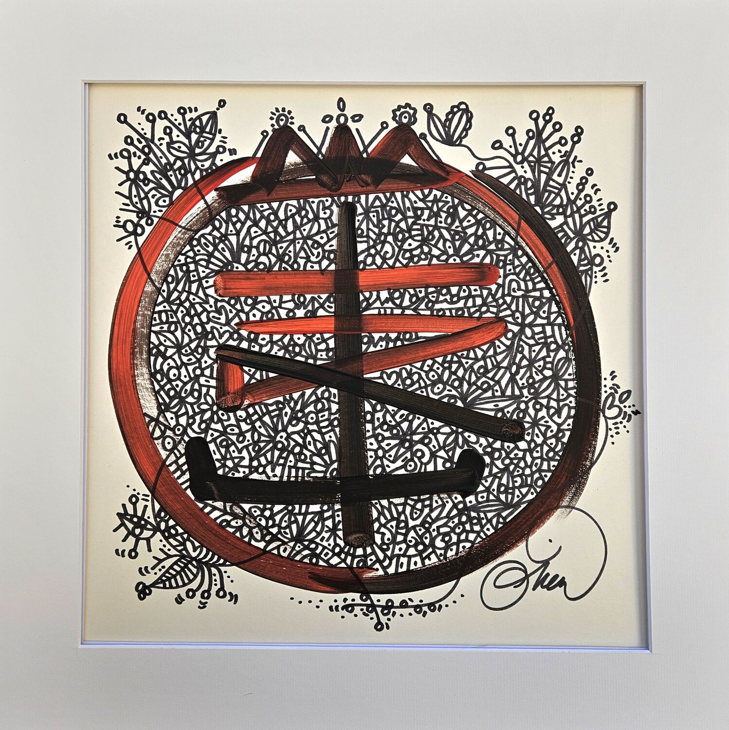 Rex Clavicula David Onen Original painting for sale