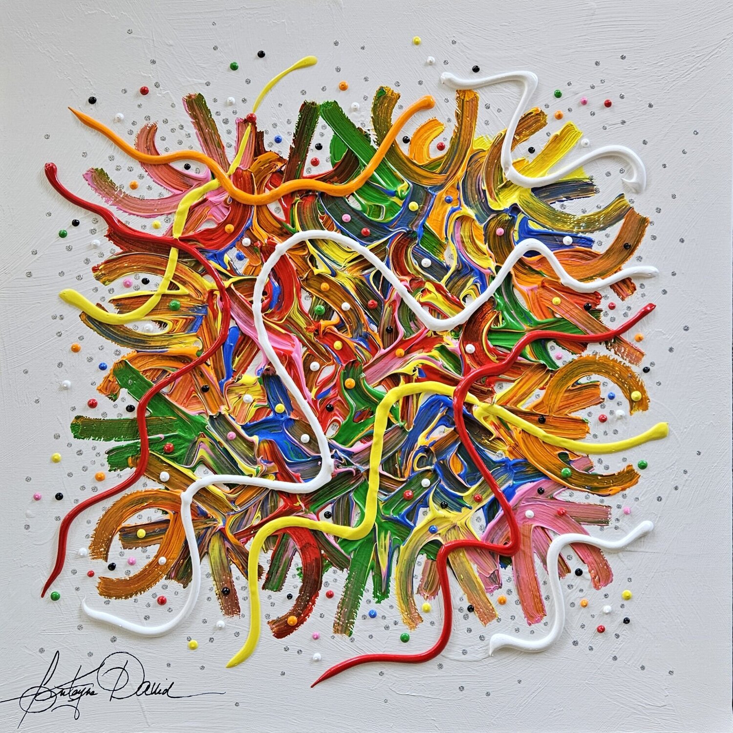 Innocence en balade David Onen Original painting for sale