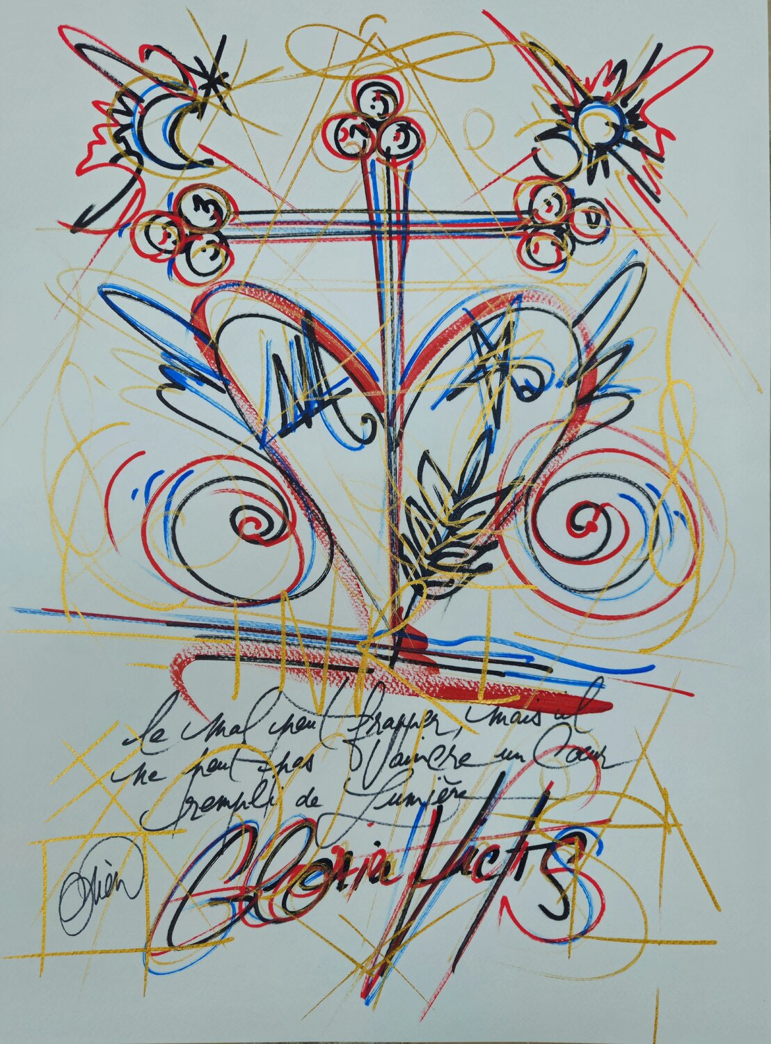Victis David Onen Drawing for sale