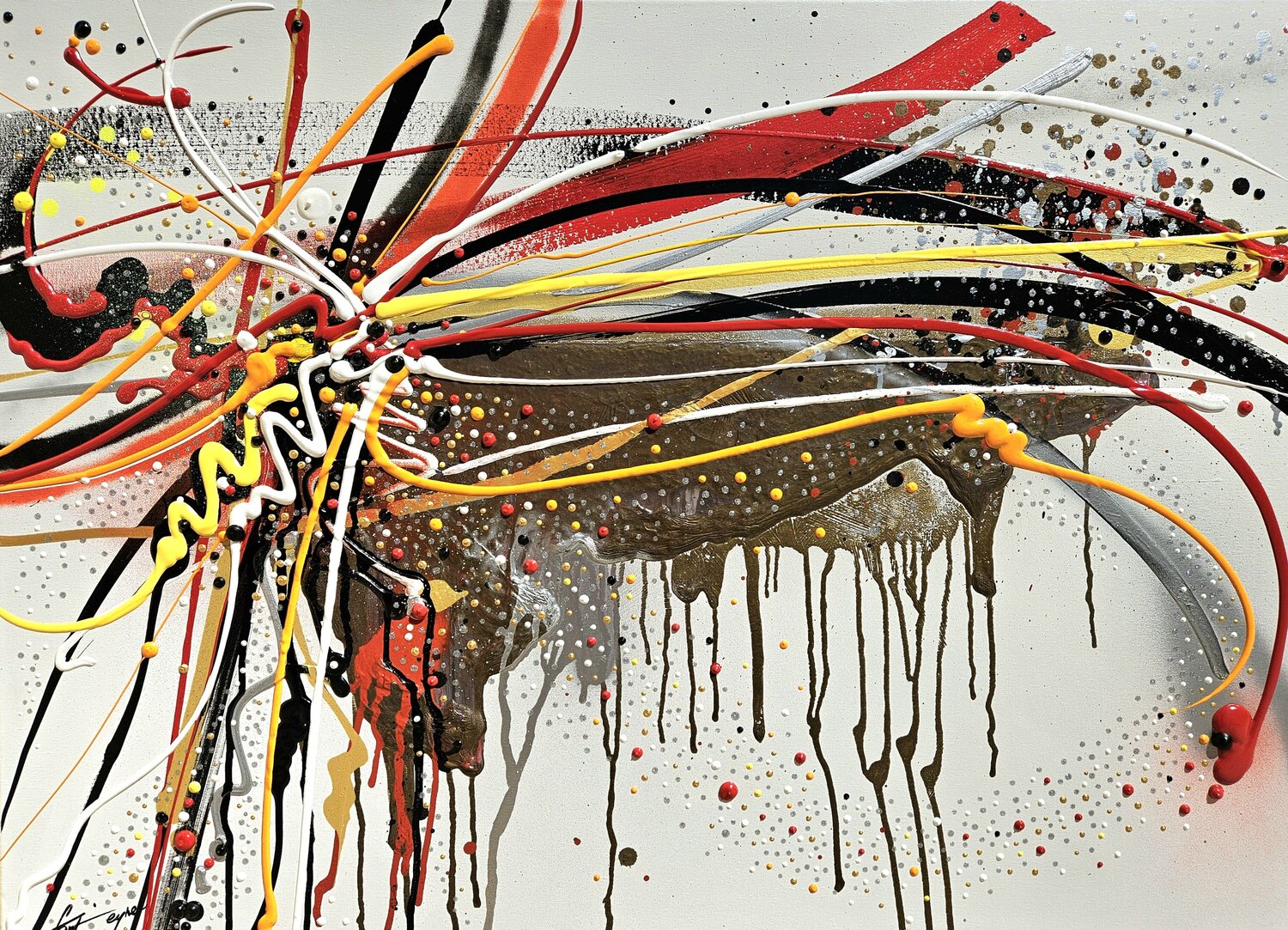 " Et verbum caro factum est. " David Onen Original painting for sale