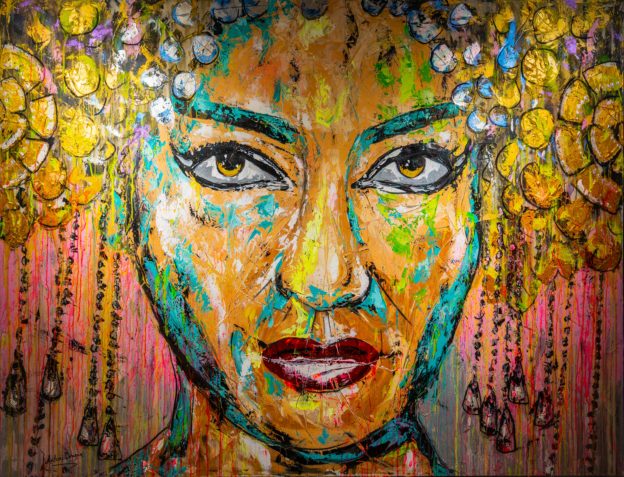 Topic Gold Framed paintings