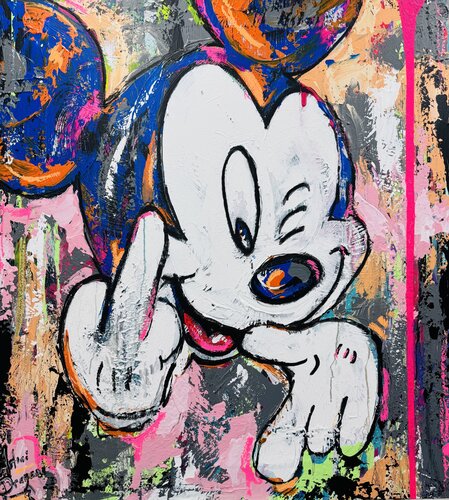 No F’s Given by Antoni Dragan, Painting for Sale on Select