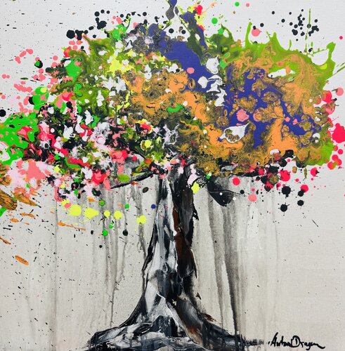 The Dreaming Tree by Antoni Dragan, Painting for Sale on Select