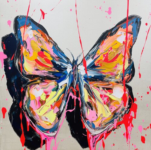 Wings of Transformation by Antoni Dragan, Painting for Sale on Select