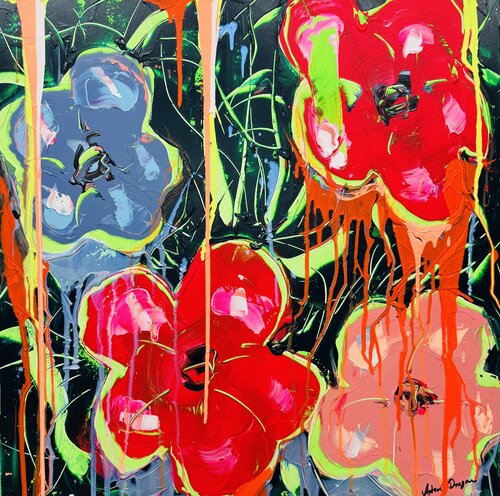 Blossom Garden by Antoni Dragan, Painting for Sale on Select