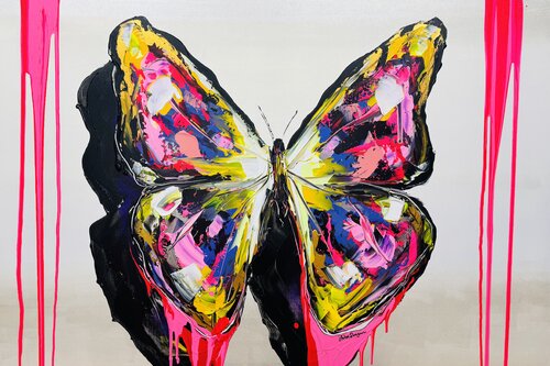 Wings of Transformation by Antoni Dragan, Painting for Sale on Select