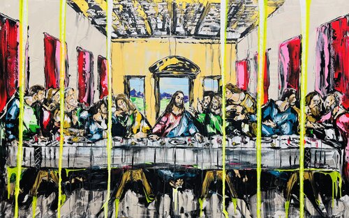 The Last Supper Light Revelation 2 by Antoni Dragan, Painting for Sale on Select