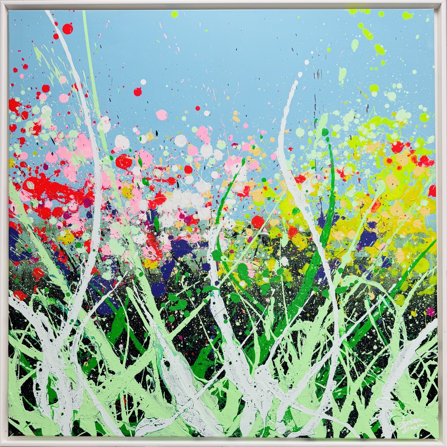 Eternal Bloom Antoni Dragan Original painting for sale