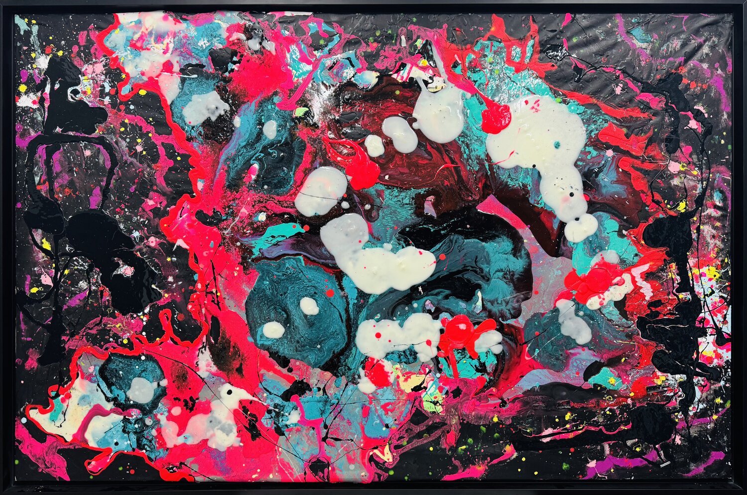 Cosmic Pulse Antoni Dragan Original painting for sale