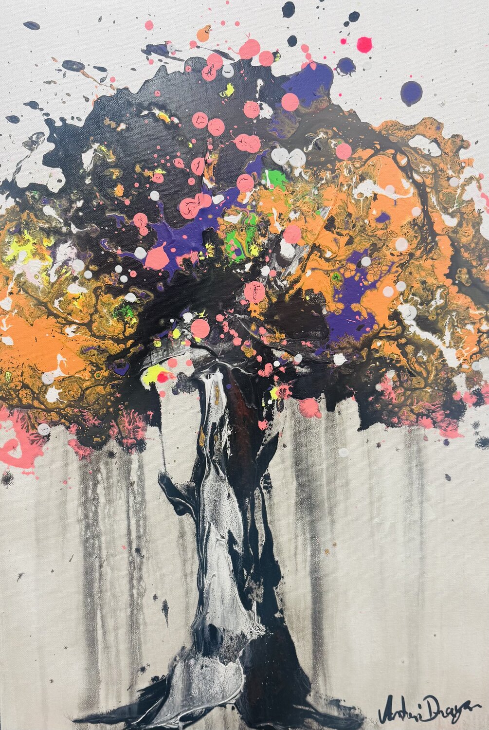 Antoni Dragan – "The Luminescent Soul" Antoni Dragan Original painting for sale