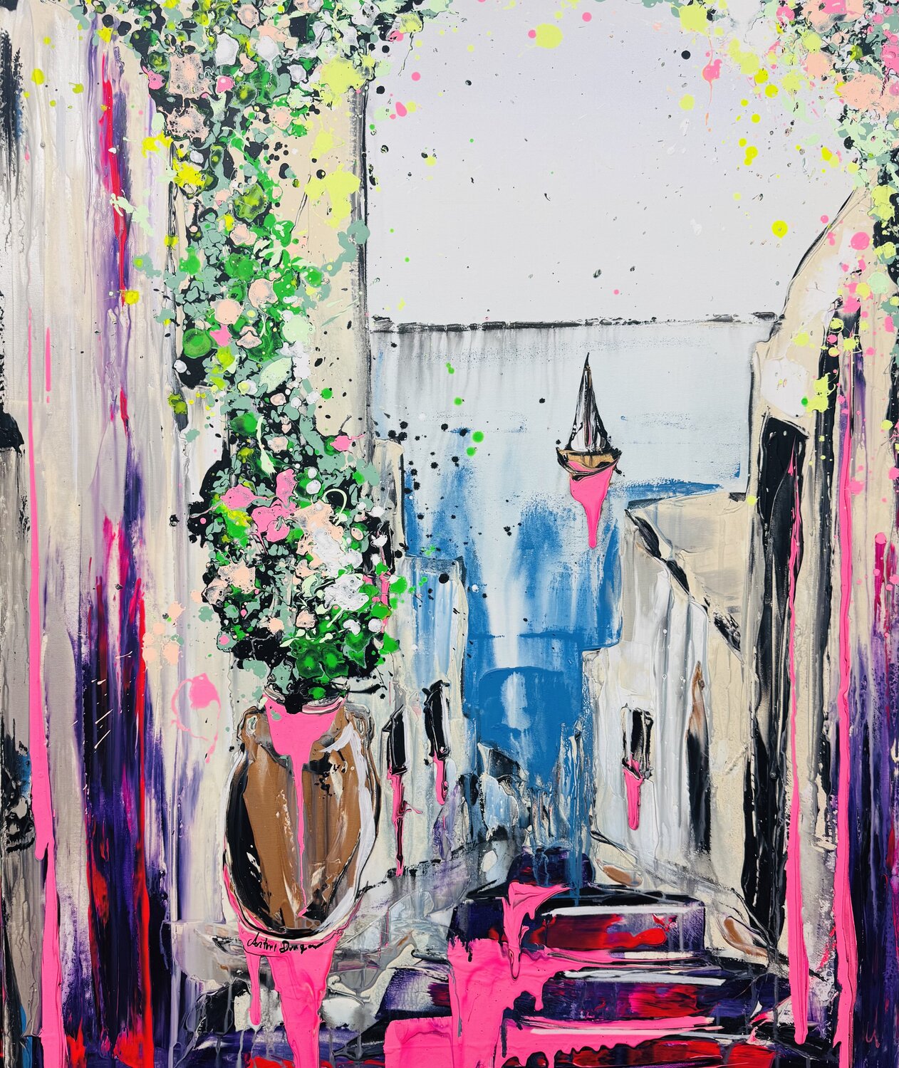 Island Life Antoni Dragan Original painting for sale