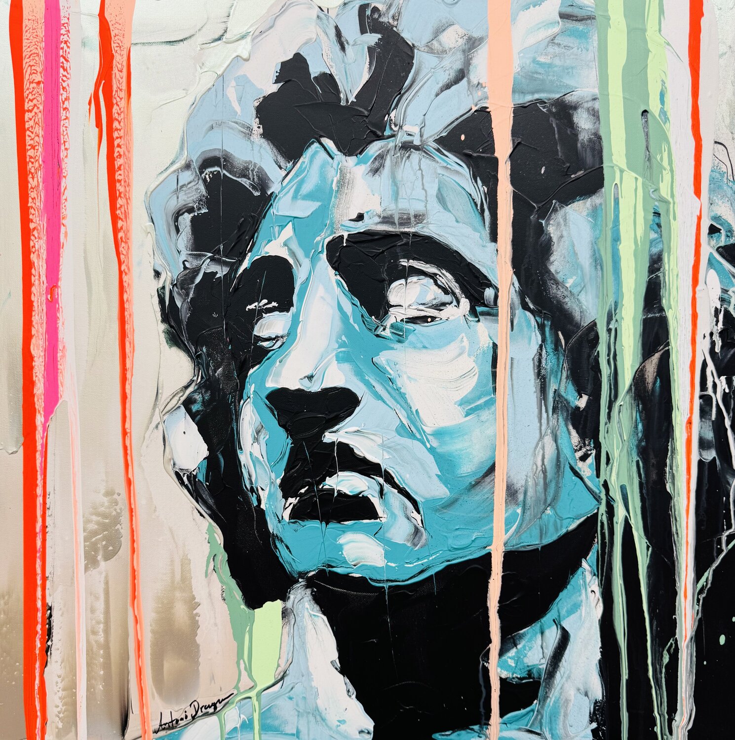 Alexander the Great Antoni Dragan Original painting for sale
