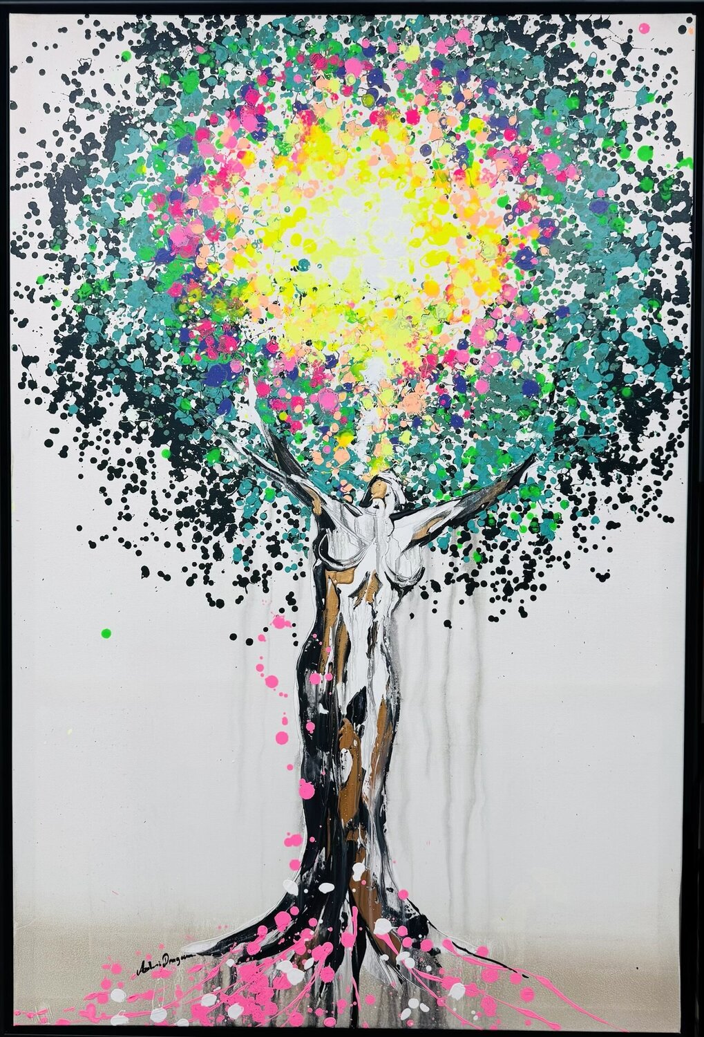 Awakening of Gaia Antoni Dragan Original painting for sale