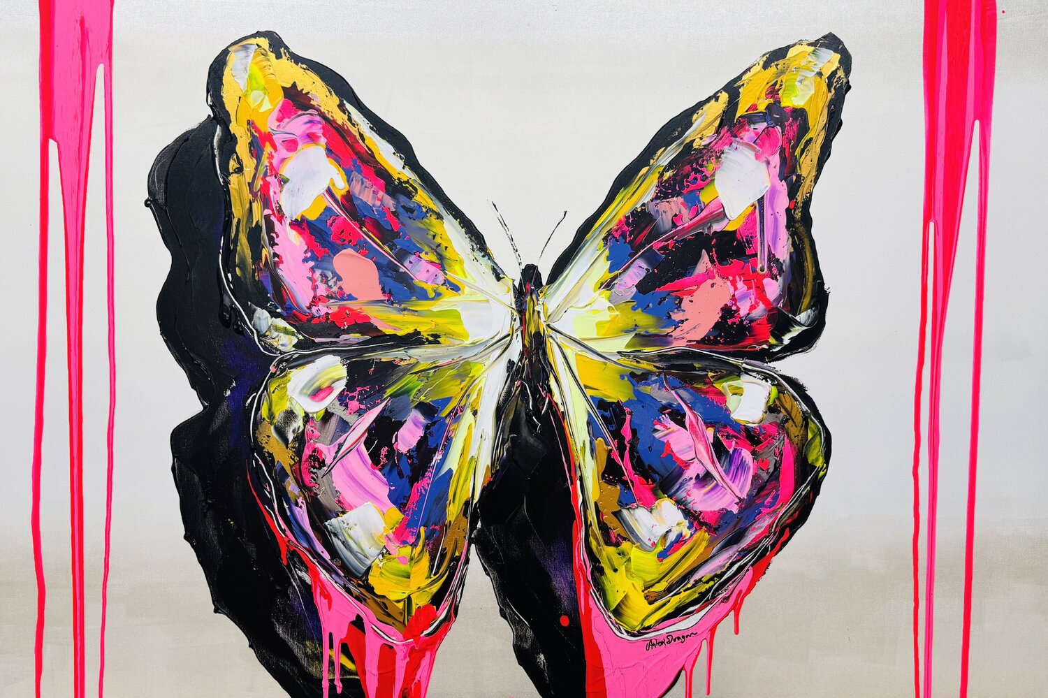 Wings of Transformation Antoni Dragan Original painting for sale