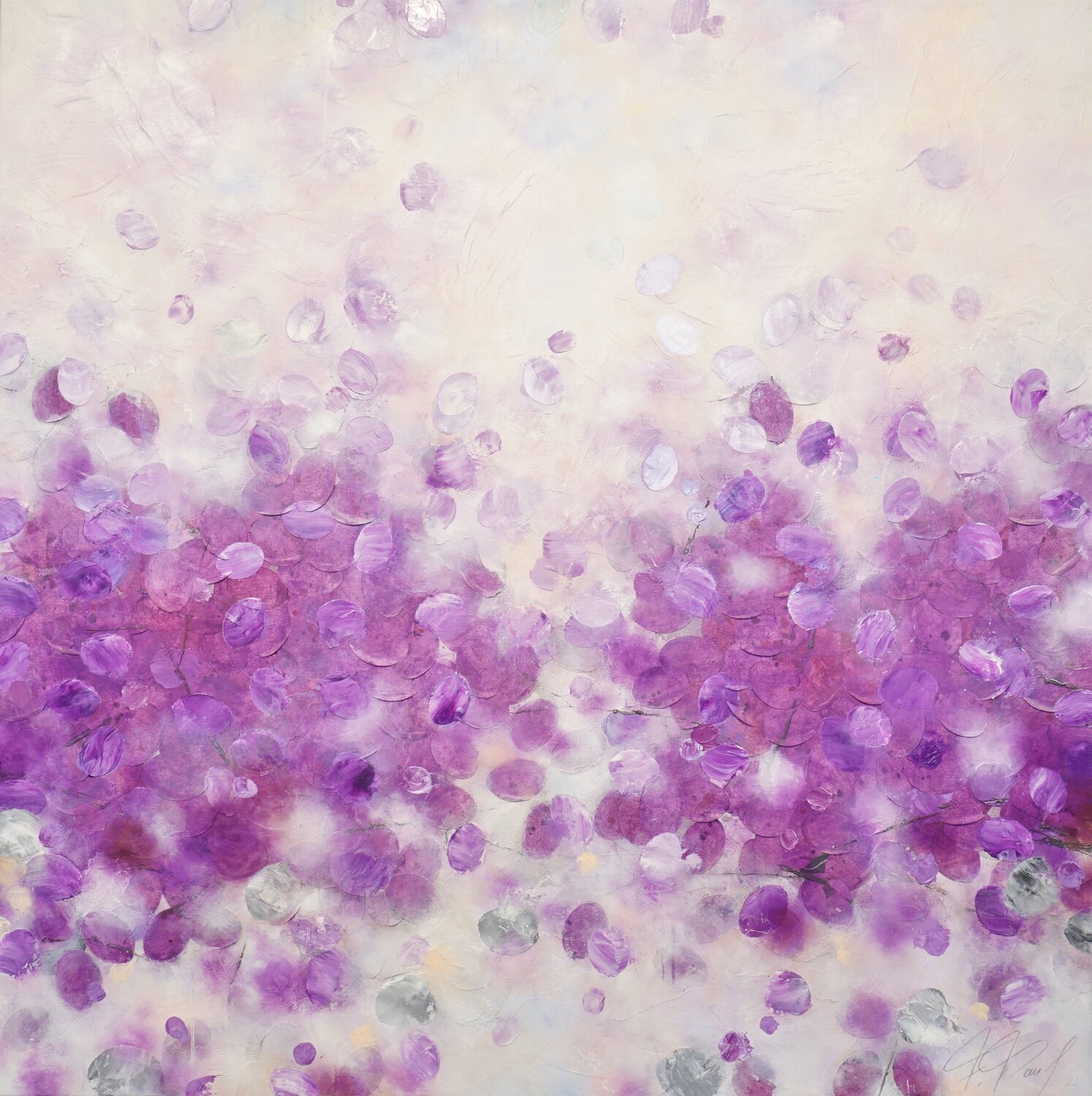 Lavender Hills Frederic Paul Original painting for sale