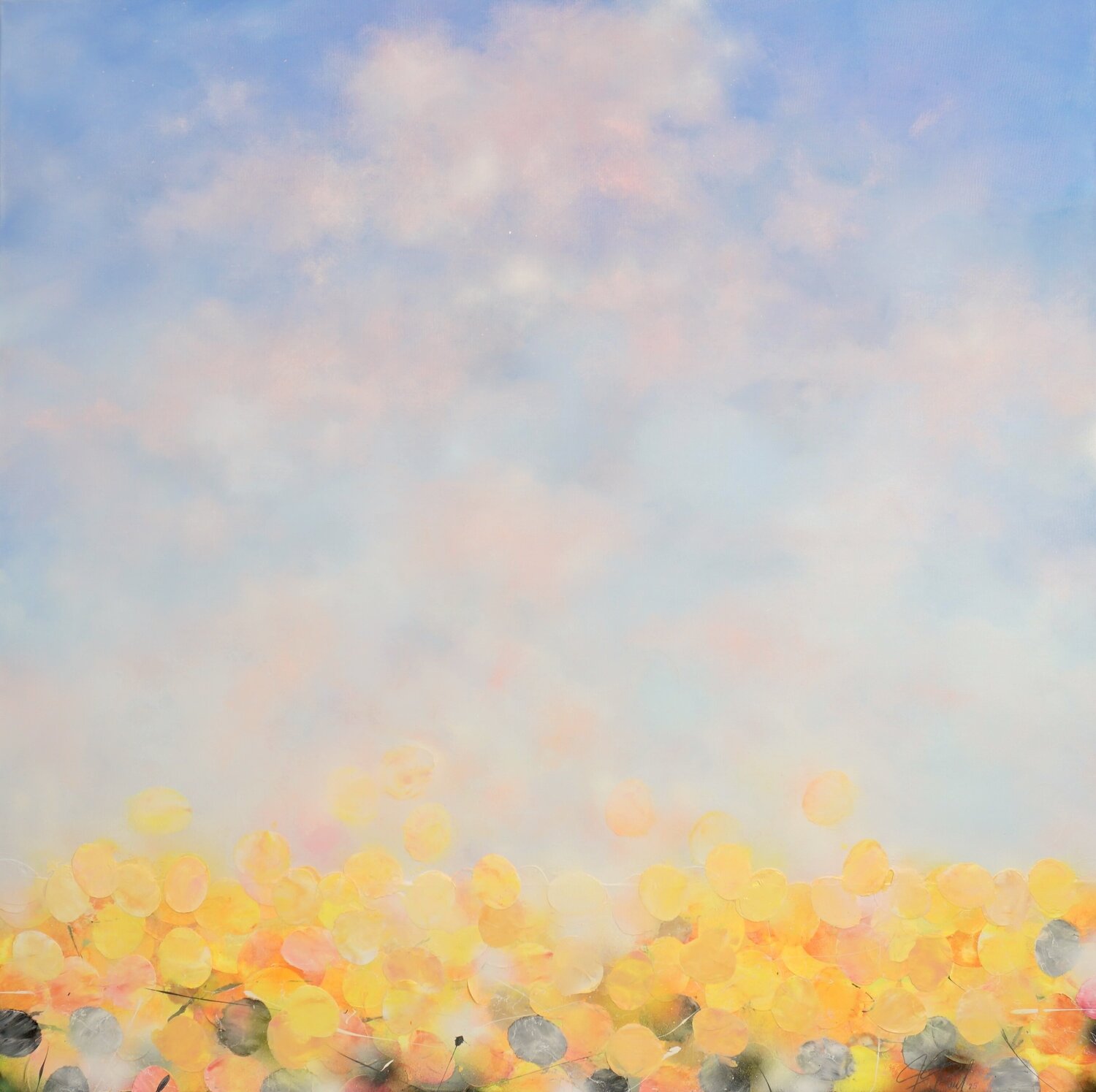 Fields of Light Frederic Paul Original painting for sale