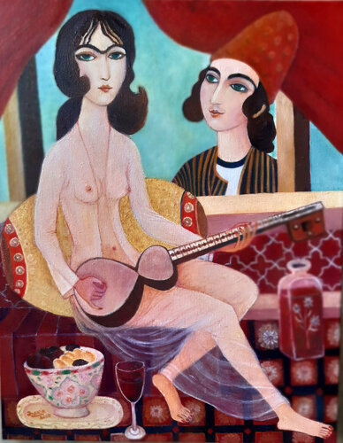 SONG OF LOVE by Zakir Ahmedov, Painting for Sale on Select
